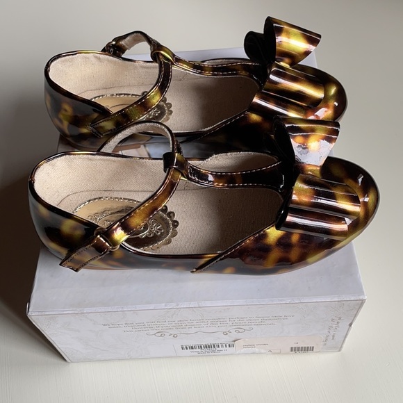 Joyfolie | Vivian T-Strap Maryjanes in Tortoise | 12T - Picture 5 of 16